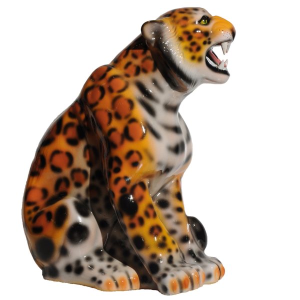 Большая садовая фигура Леопард
