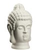 Статуэтка белая Голова Будды